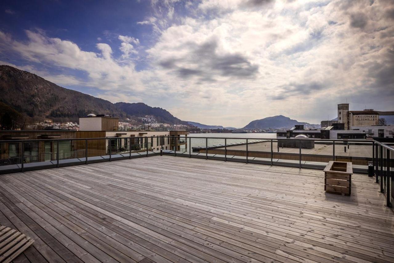 New Penthouse Apartment With Sea View In Bergen Centrum Exteriör bild