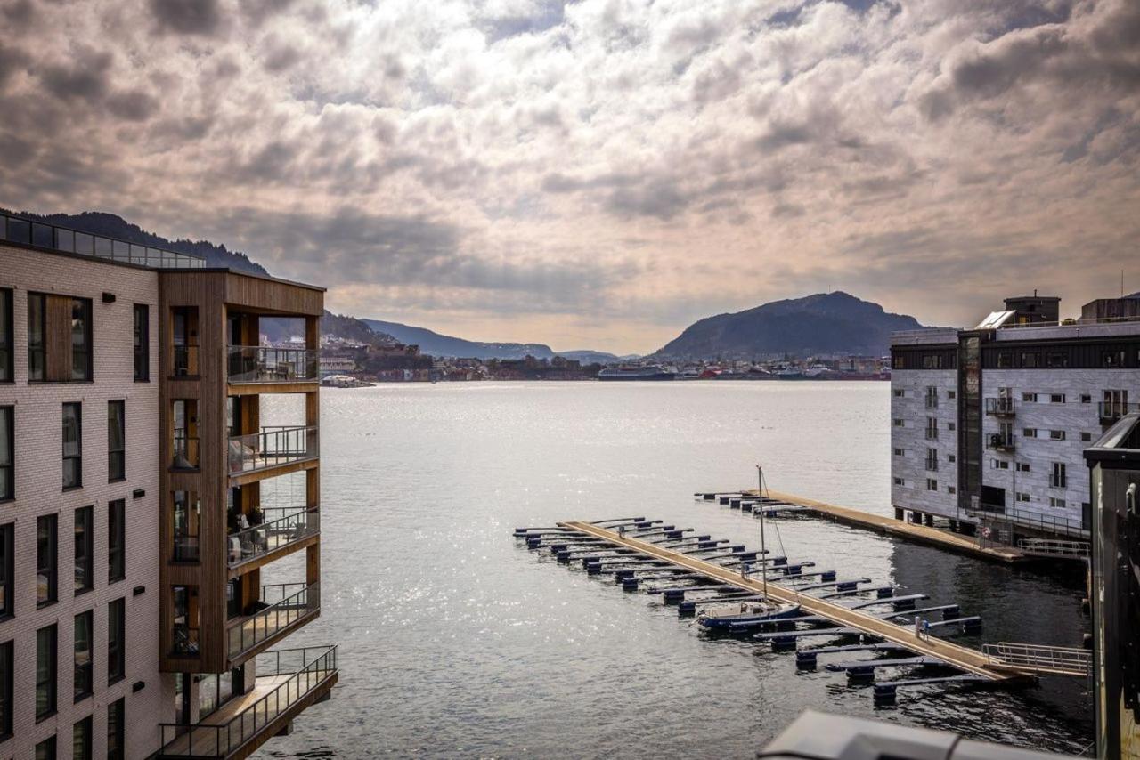 New Penthouse Apartment With Sea View In Bergen Centrum Exteriör bild